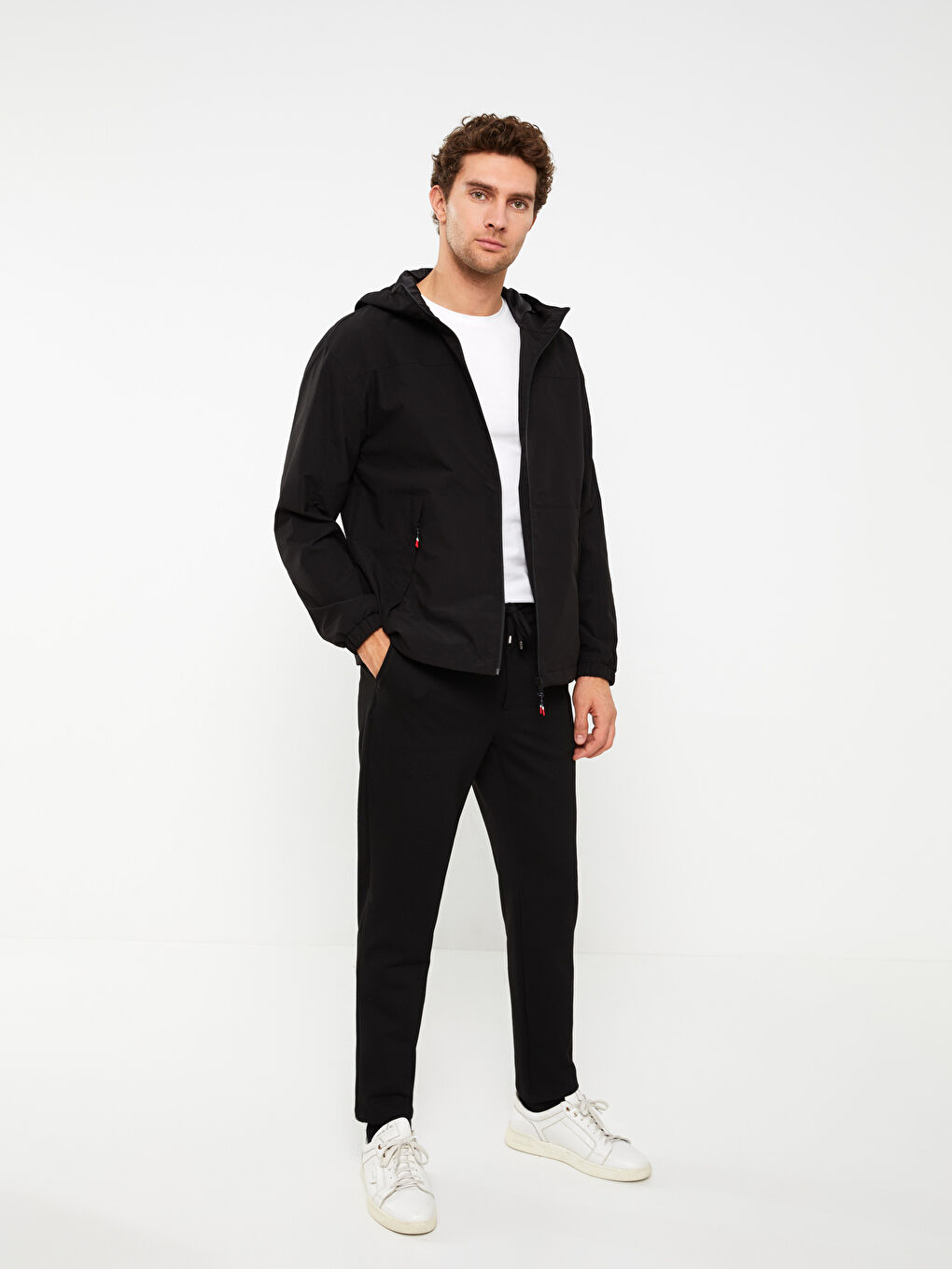 Standard Fit Hooded Men's Coat -S31768Z8-CVL