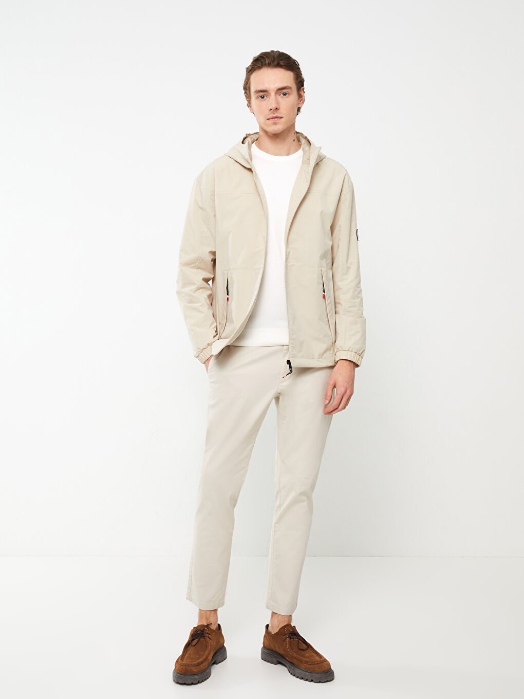 SOUTHBLUE Standard Fit Hooded Men's Coat -S31768Z8-STA