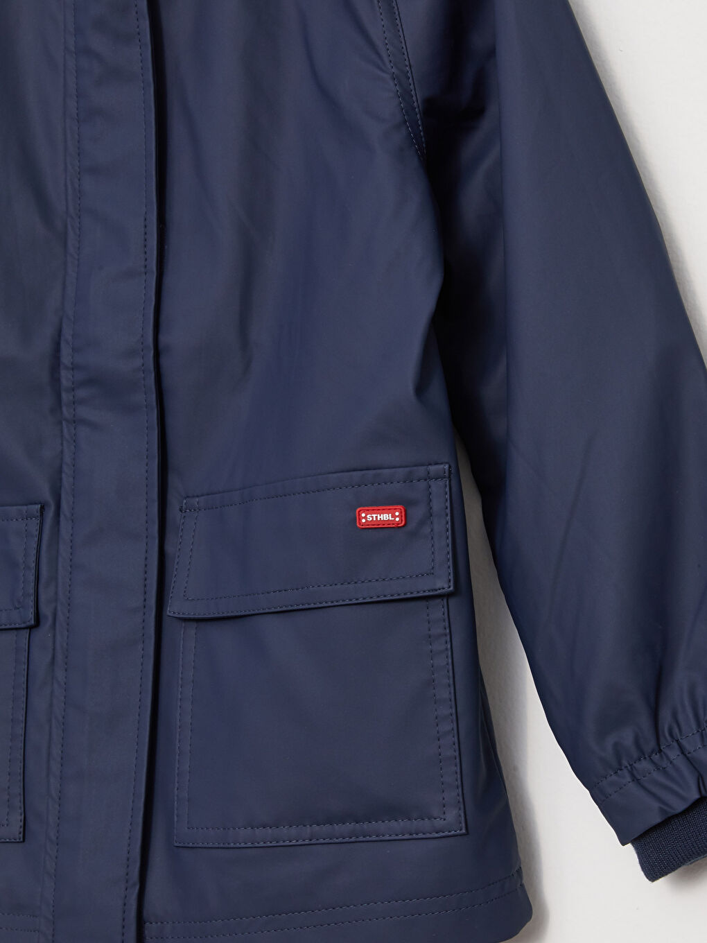 Manteau Basique Fille À Capuche-6