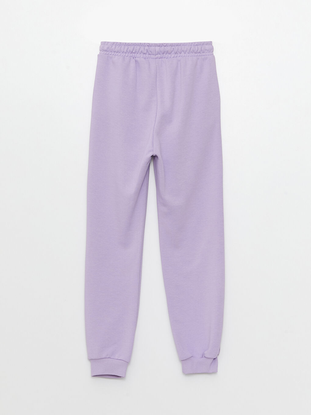 Lila Beli Lastikli Baskılı Kız Çocuk Eşofman Altı-3