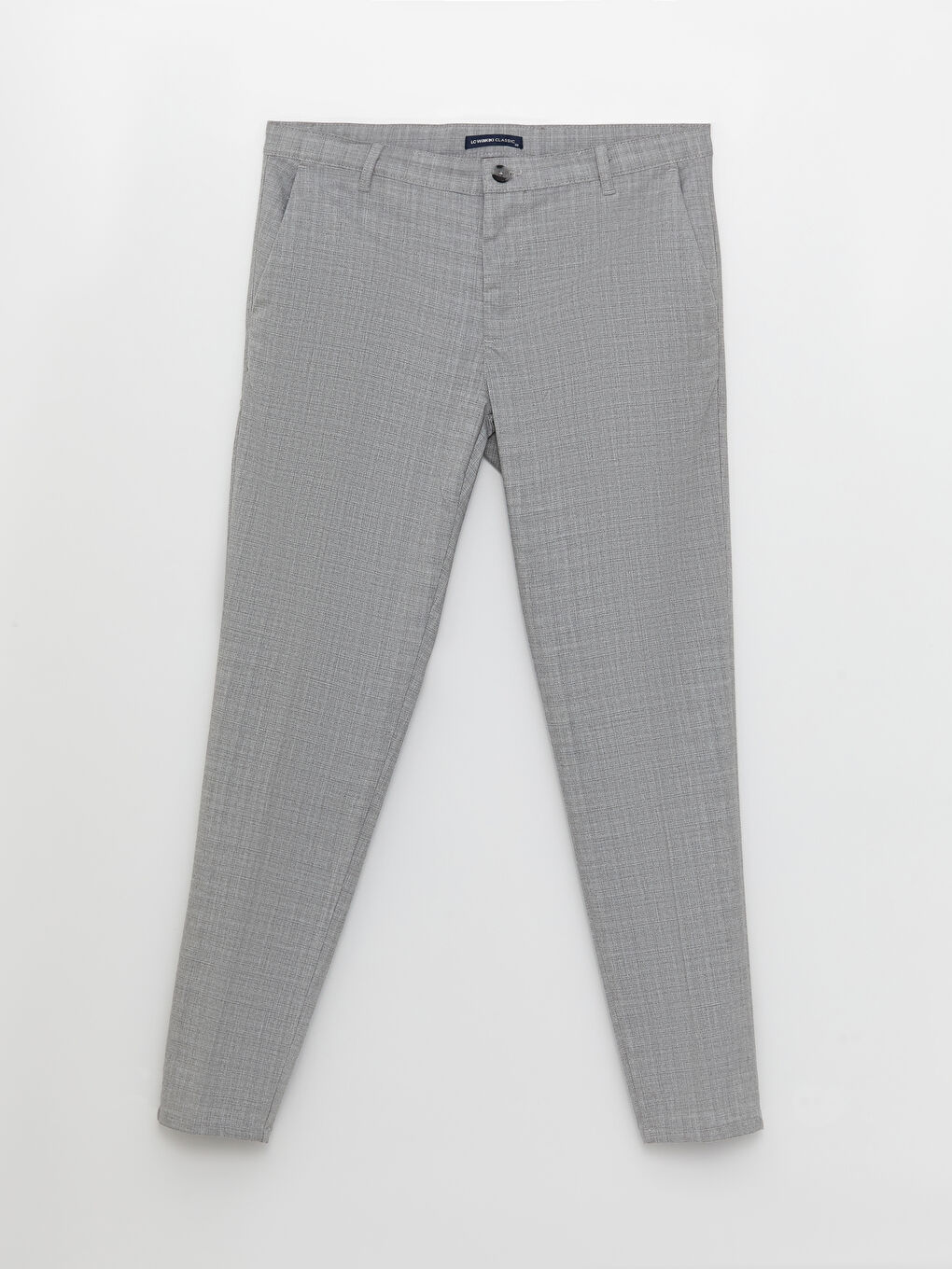 Gri Slim Fit Erkek Pantolon-5