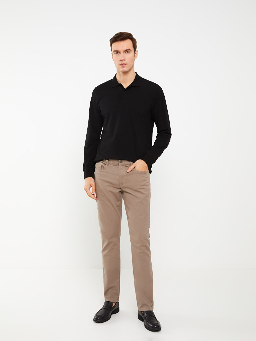 Slim Fit Men's Trousers-1