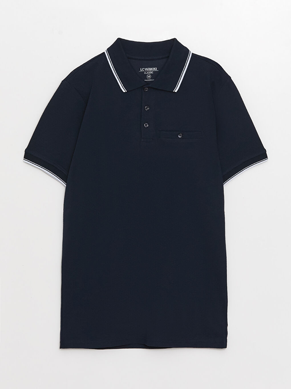 Tricou cu Guler Polo și Mânecă Scurtă pentru Bărbați-5