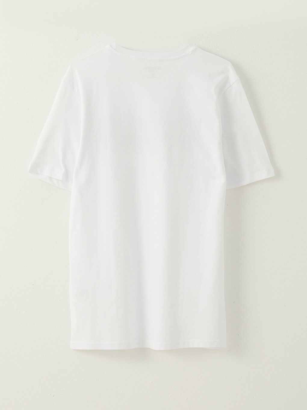 Crew Neck Short Sleeve Printed Combed Cotton Men's T-shirt -S31840Z8-Q6K