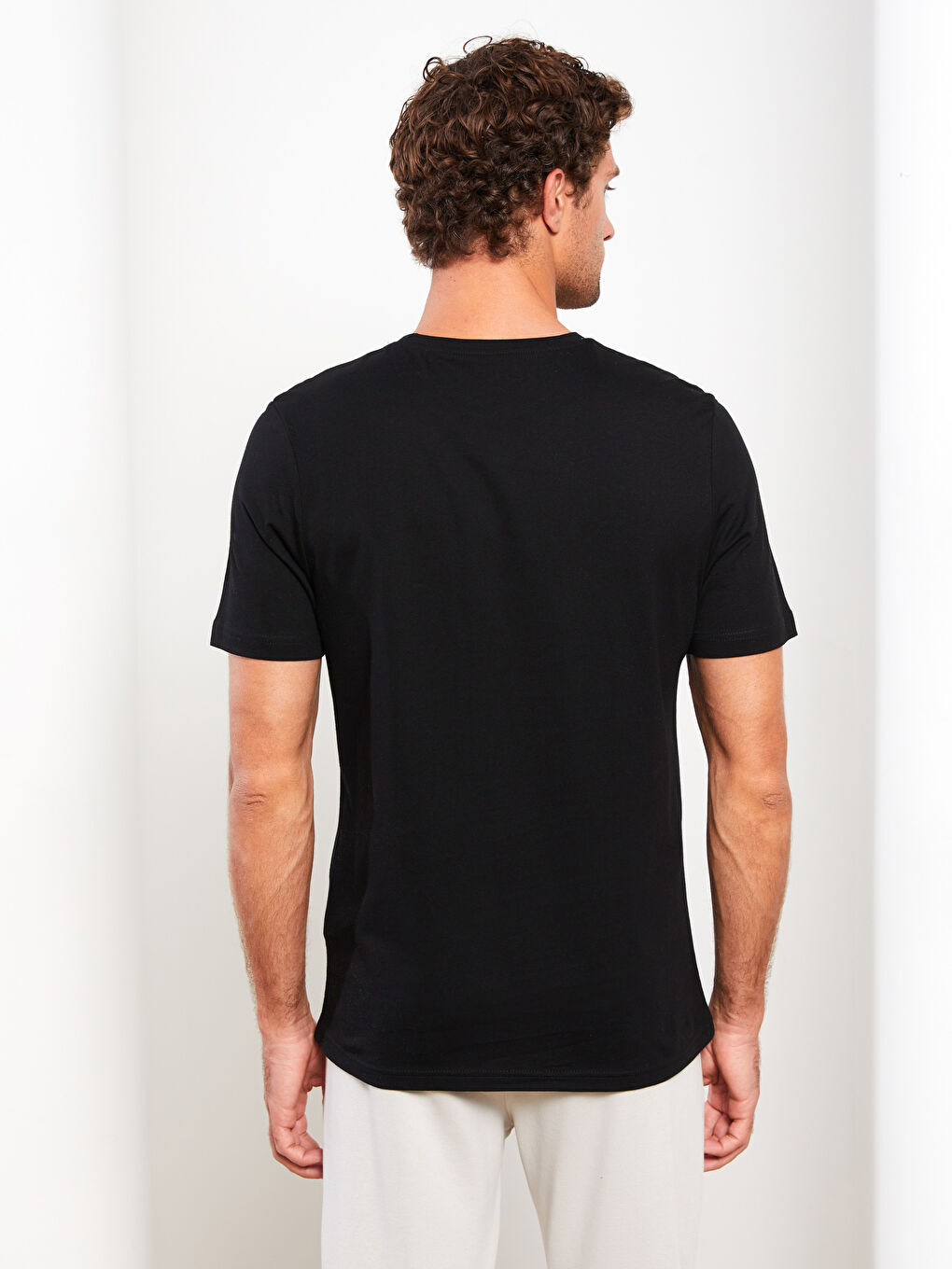 Crew Neck Short Sleeve Istanbul Printed Jersey Men's T-Shirt-4