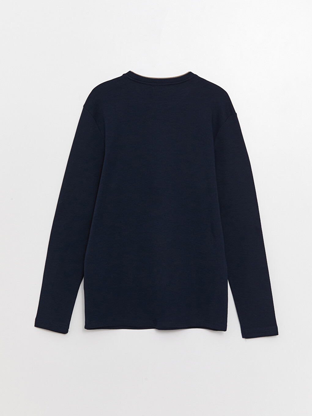 Crew Neck Long Sleeve Printed Men's Sweatshirt-6