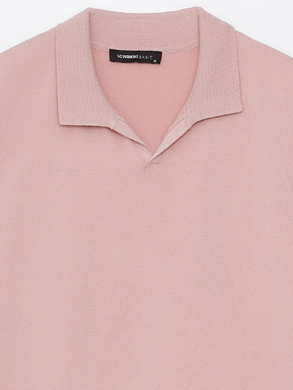 Pulover Tricotat cu Guler Polo și Mânecă Scurtă pentru Bărbați-7