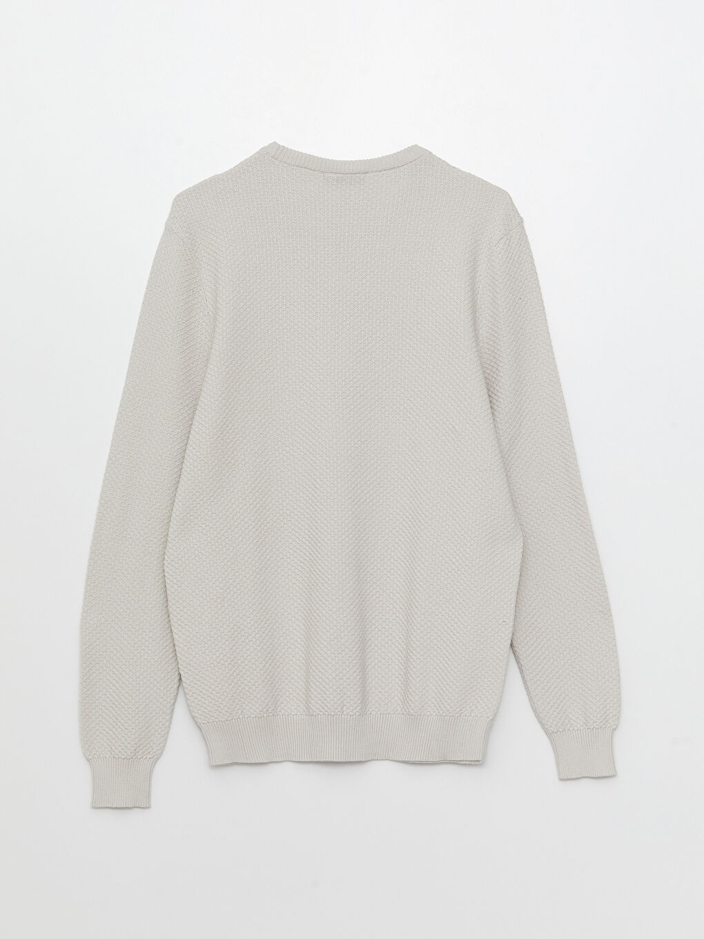 SOUTHBLUE Crew Neck Long Sleeve Men's Tricot Sweater -S31866Z8-G7L