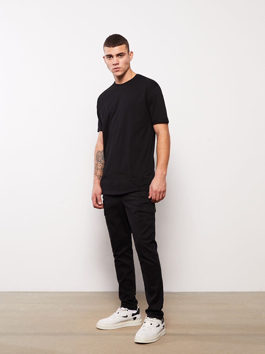 CRNA Cargo pantalone Muškarac -S31874Z8-RQL
