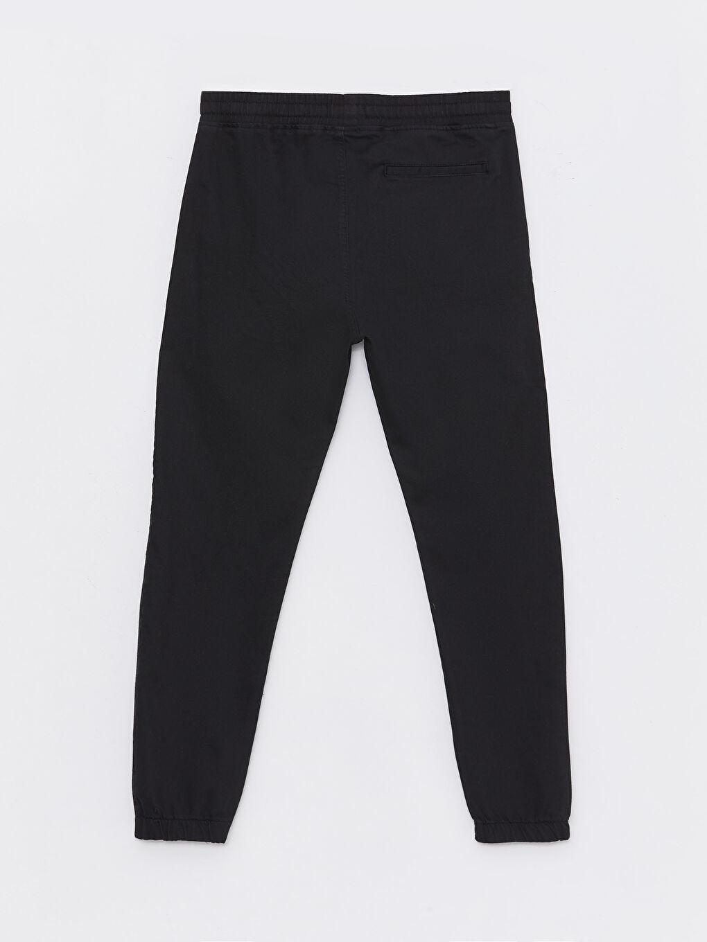 Siyah Slim Fit Erkek Jogger Pantolon-6