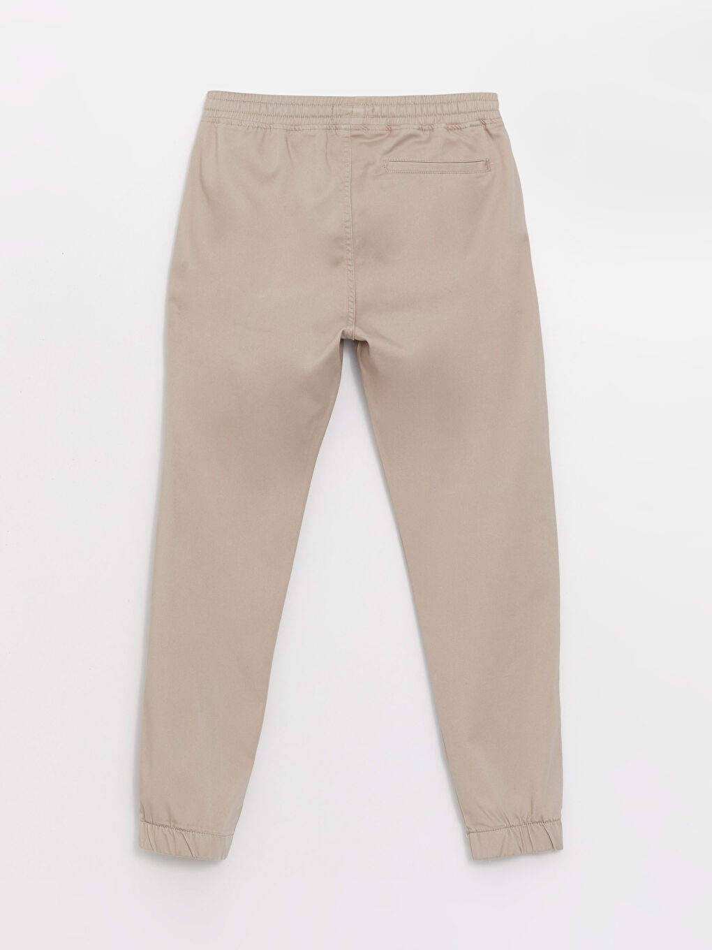 Bej Slim Fit Erkek Jogger Pantolon-6