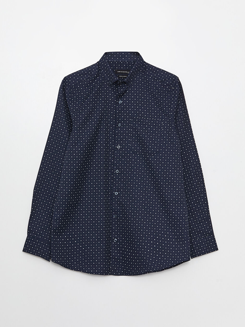 Cămașă Bărbați Regular Fit Mânecă Lungă Imprimat Gabardină-5