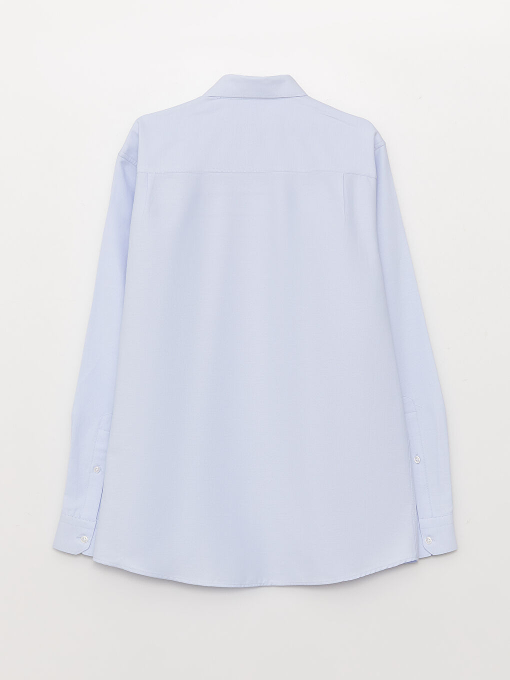 Cămașă pentru Bărbați cu Mânecă Lungă, Material Țesătură Dobby, Croială Regulară-1