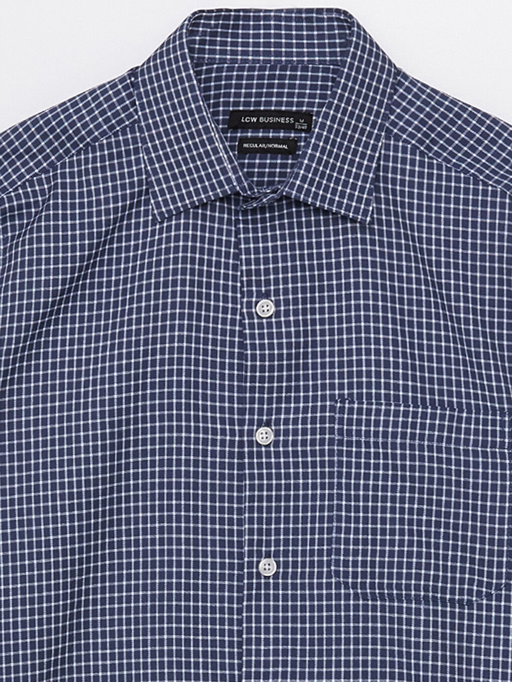 LCWAIKIKI Formal Relaxed Fit Long Sleeve Plaid Twill Men's Shirt -S31981Z8-LN6