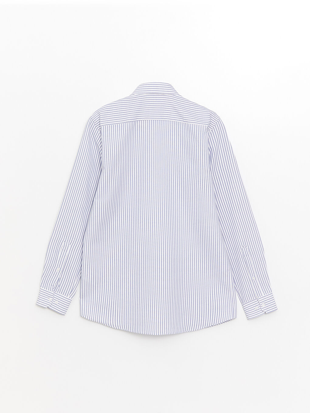 Slim Fit Long Sleeve Striped Dobby Men's Shirt -S31983Z8-LGS