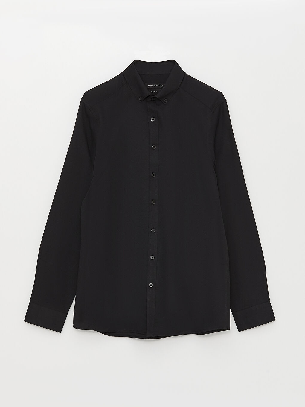 Slim Fit Long Sleeve Oxford Men's Shirt -S31990Z8-RQL