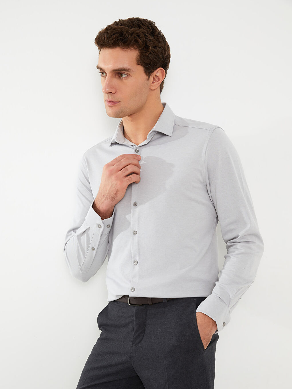 Muska kosulja slim fit sa dugim rukavima -S31994Z8-CSW