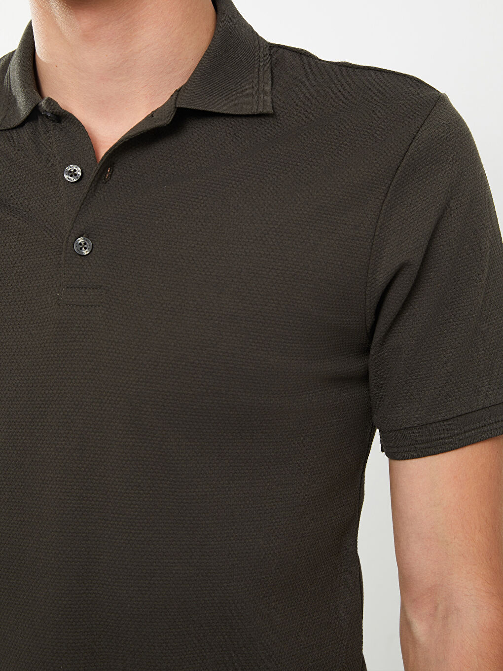 T-shirt homme col polo manches courtes-3