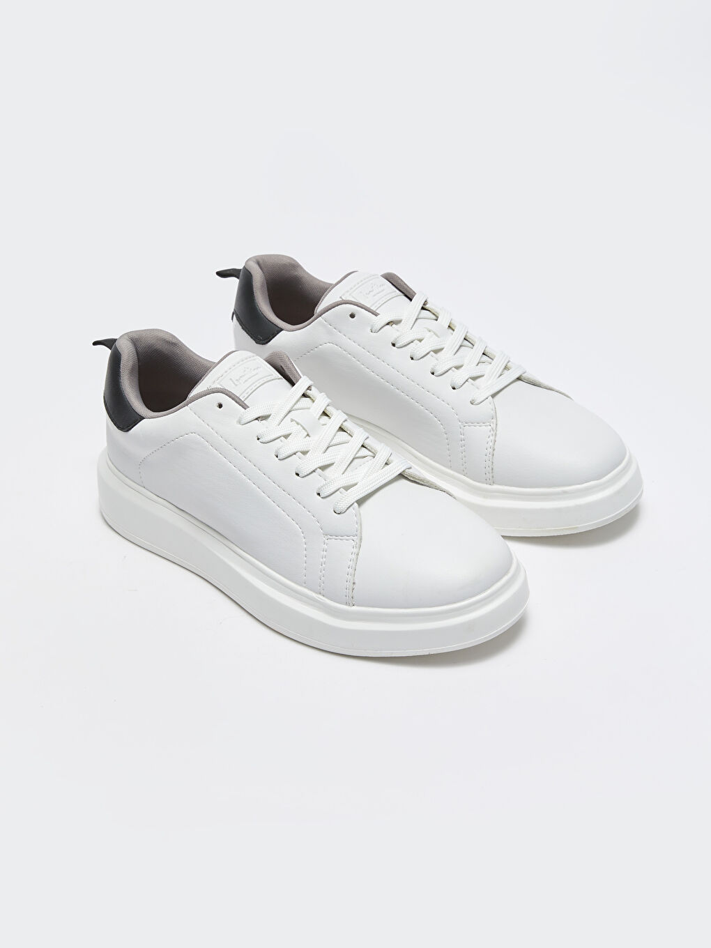 LCW STEPS Faux Leather Lace-Up Men's Trainers -S32050Z8-J5E