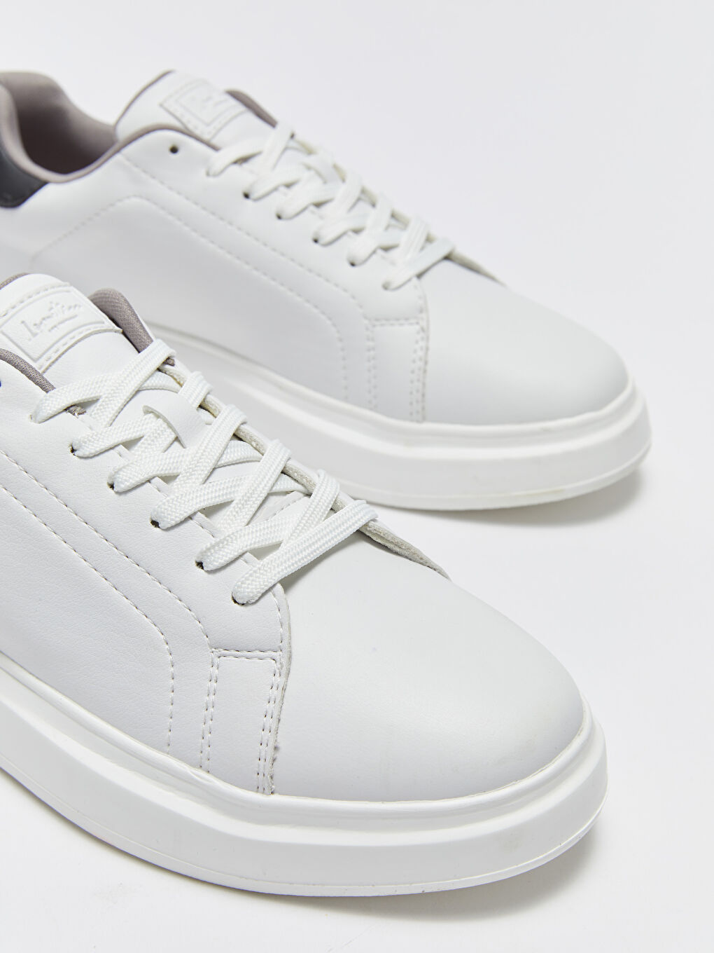 LCW STEPS Faux Leather Lace-Up Men's Trainers -S32050Z8-J5E