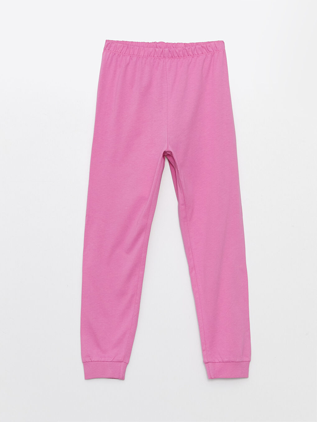 Crew Neck Printed Long Sleeve Girl Pajama Set -S32051Z4-CT3