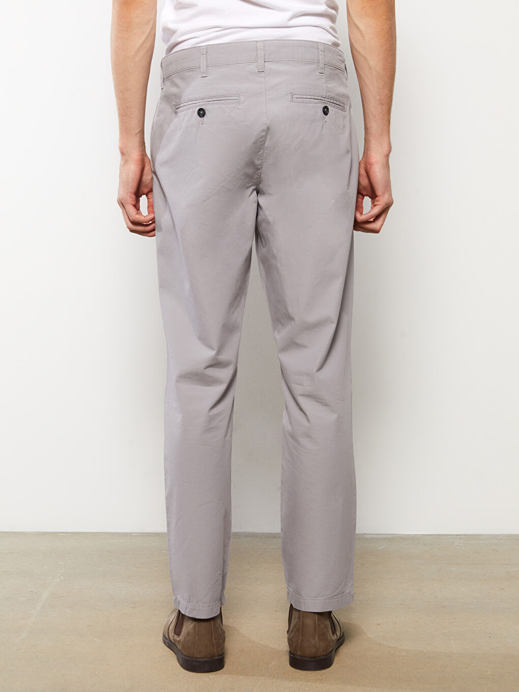 Wide Fit Men's Chino Trousers -S32054Z8-PUZ