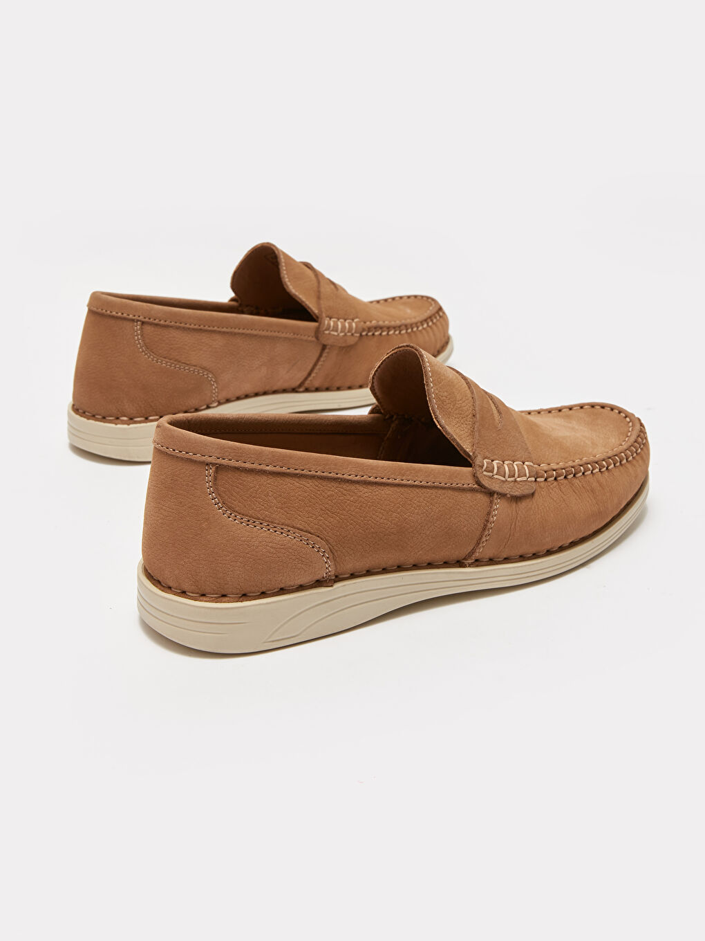 LC Waikiki Muške loafer cipele od prave kože -S32061Z8-DFV
