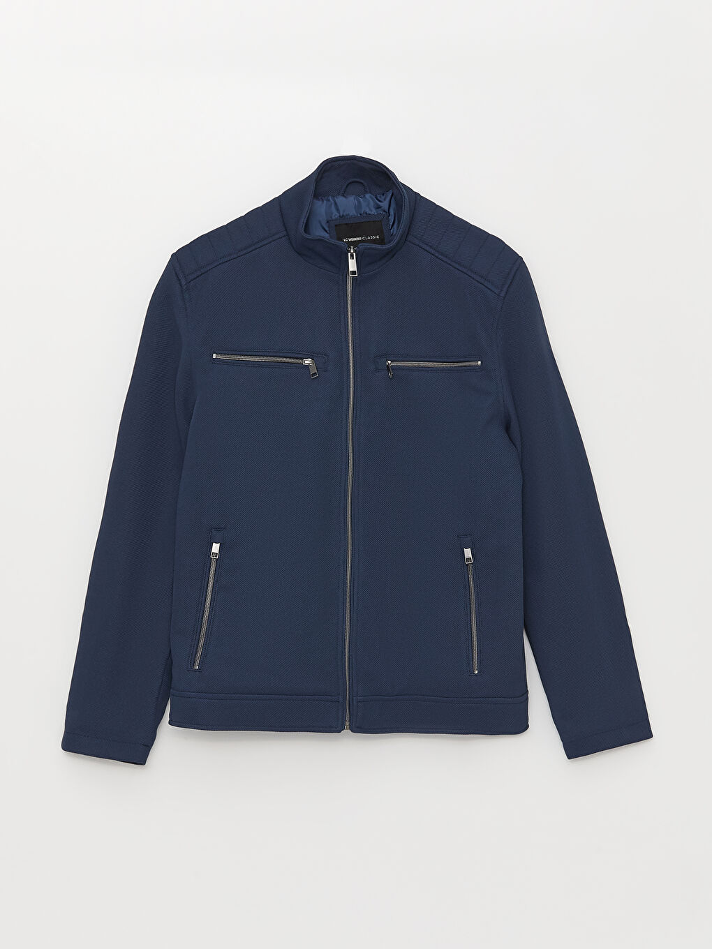 Standard Fit Funnel Neck Men's Coat -S32072Z8-DFJ