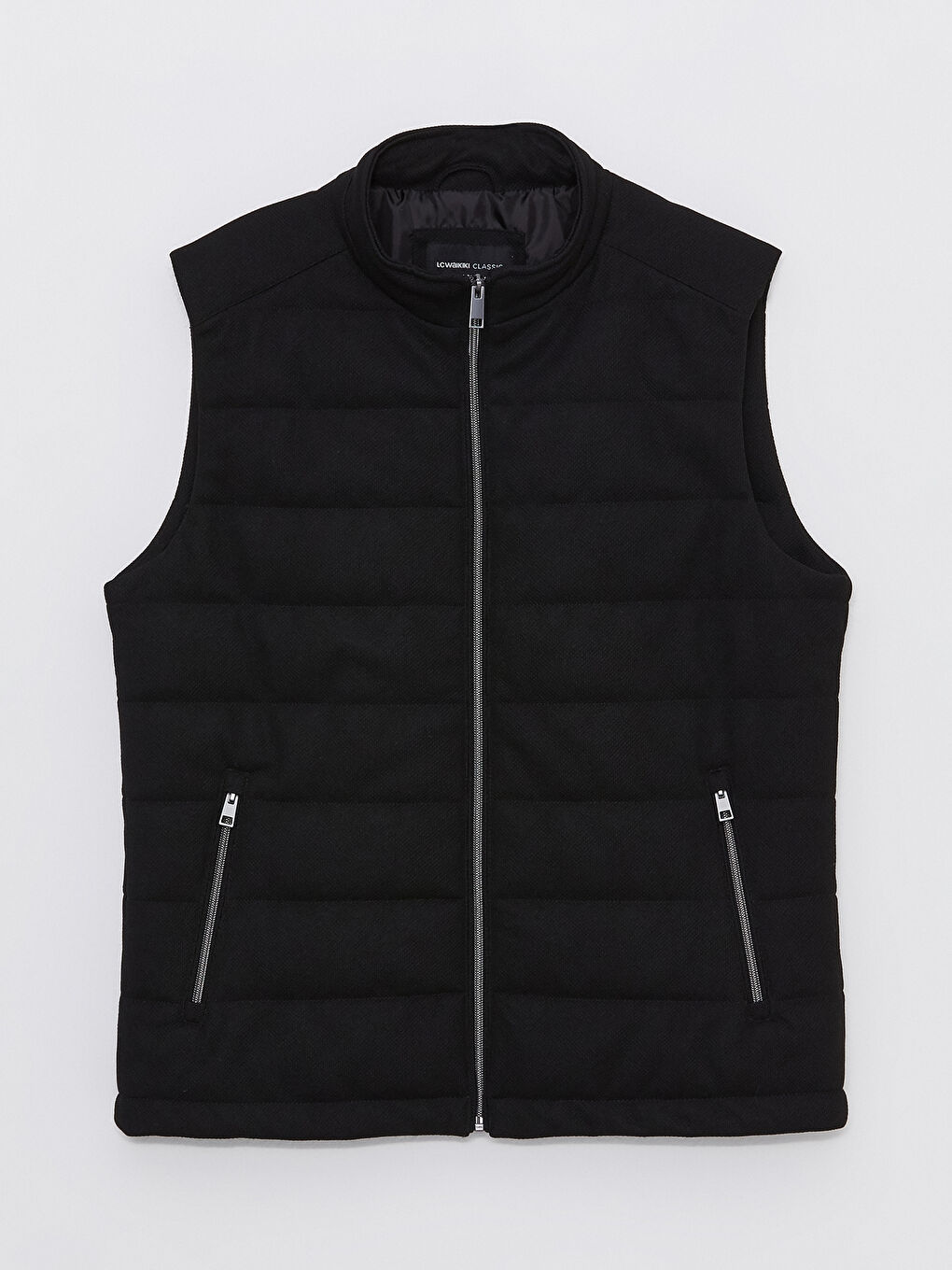 Standard Fit Funnel Neck Men's Waistcoat -S32073Z8-CVL