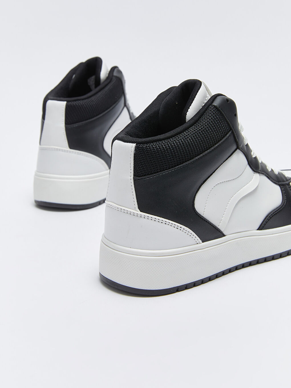 Karışık Bağcıklı Bilek Boy Erkek Spor Ayakkabı-4