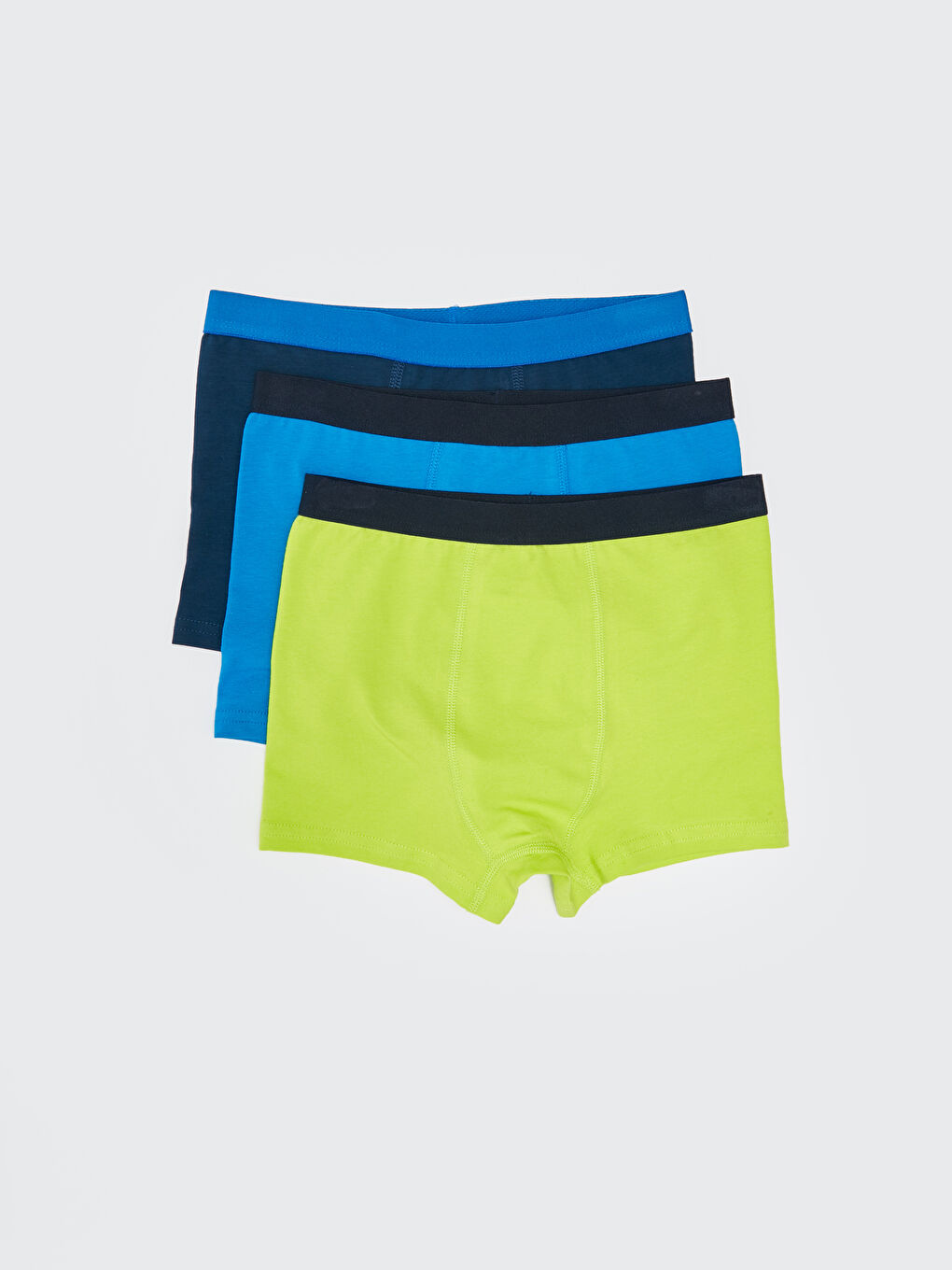Basic Cotton Boys' Boxer 3-Pack