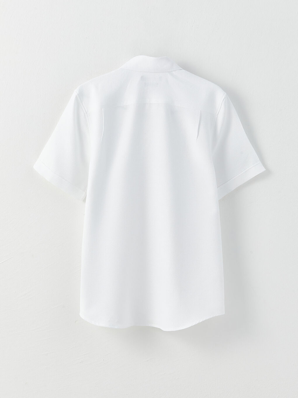 Cămașă Regular Fit cu Mânecă Scurtă Dobby pentru Bărbați-6