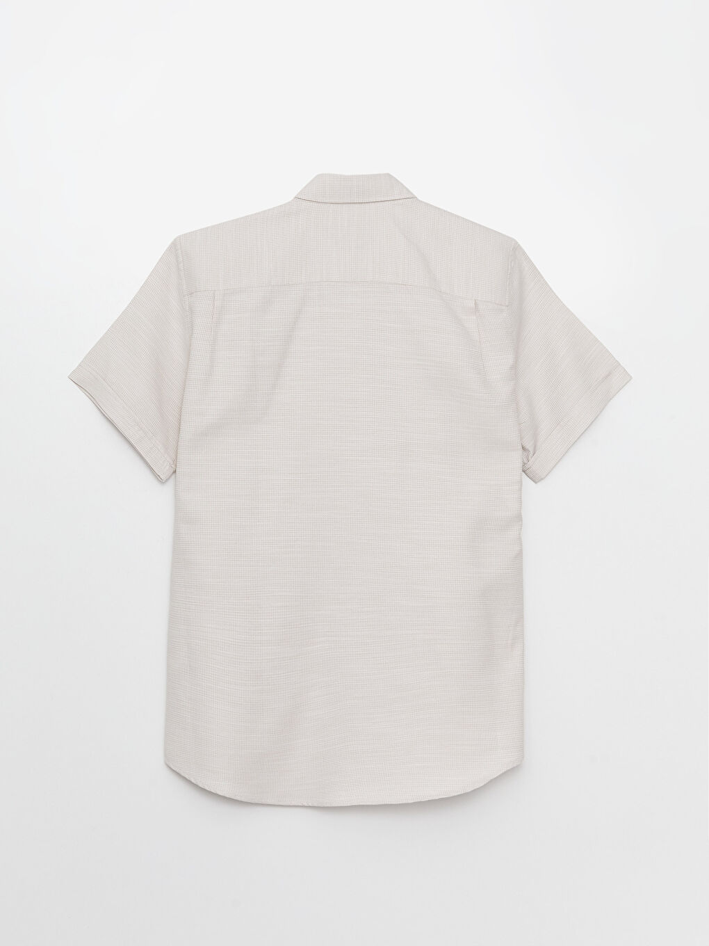 Regular Fit Short Sleeve Dobby Men's Shirt-6