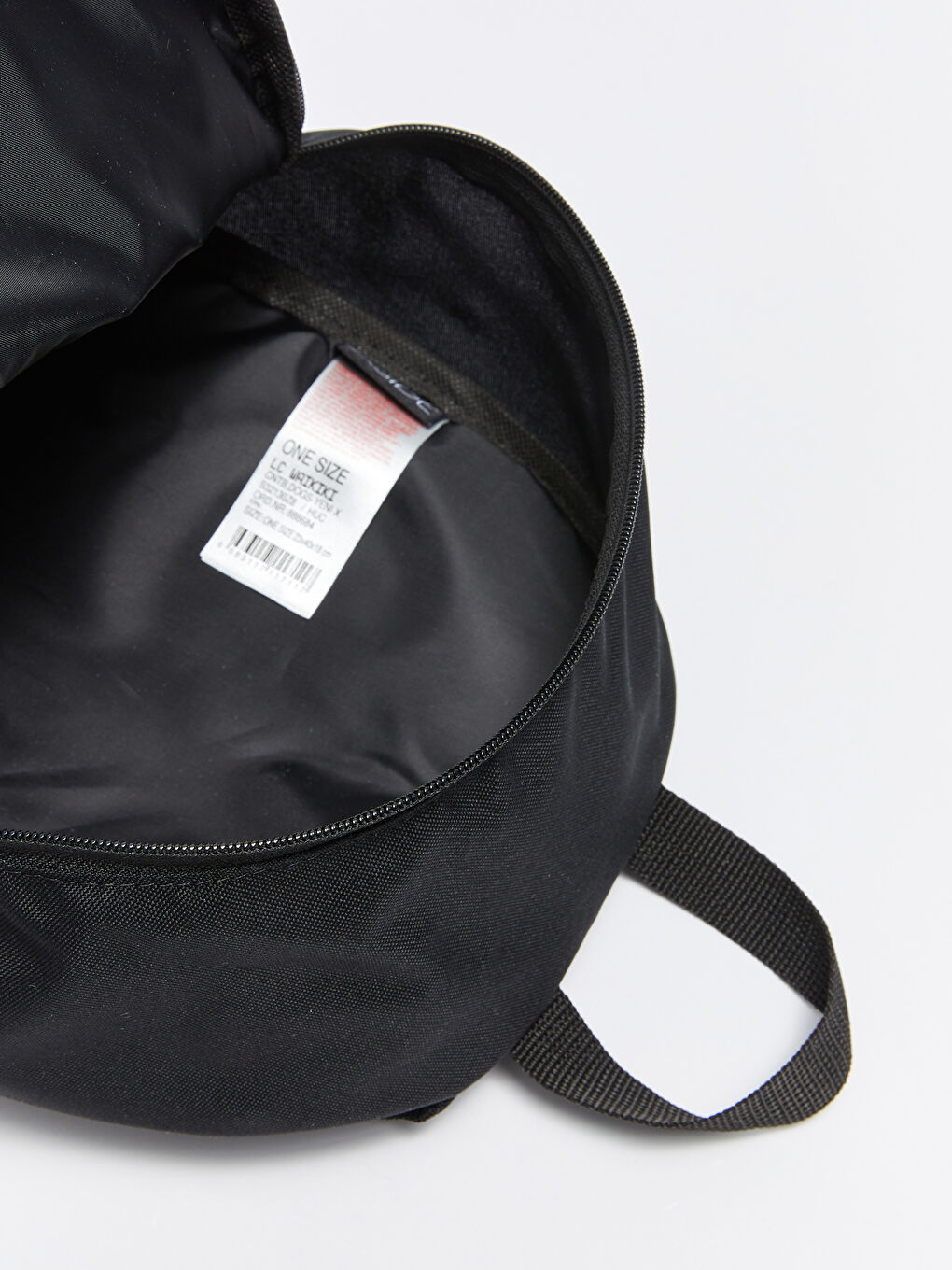 Siyah Baskılı Erkek Sırt Çantası-6