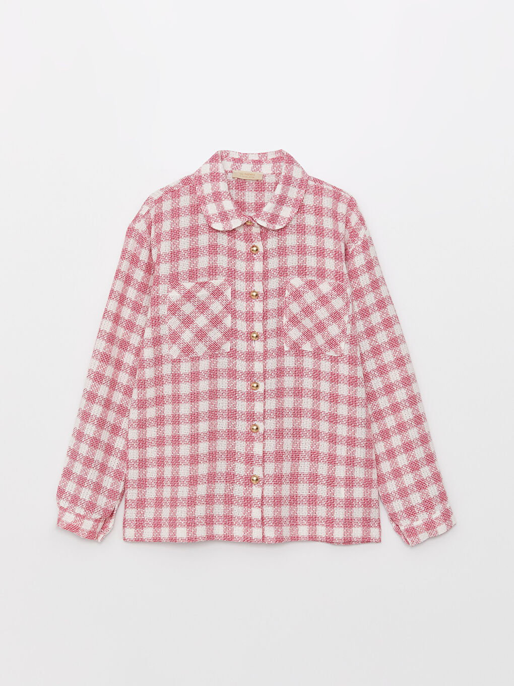 LCW Kids Chemise Écossais à Manches Longues pour Filles -S32165Z4-LNX