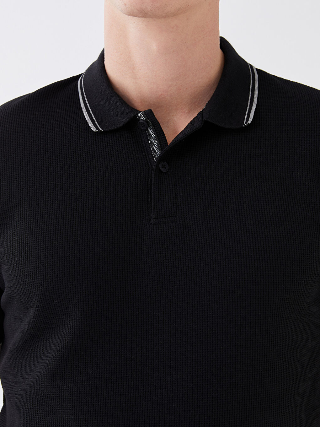 LCW Vision Polo Neck Short Sleeve Men's T-Shirt -S32167Z8-CVL