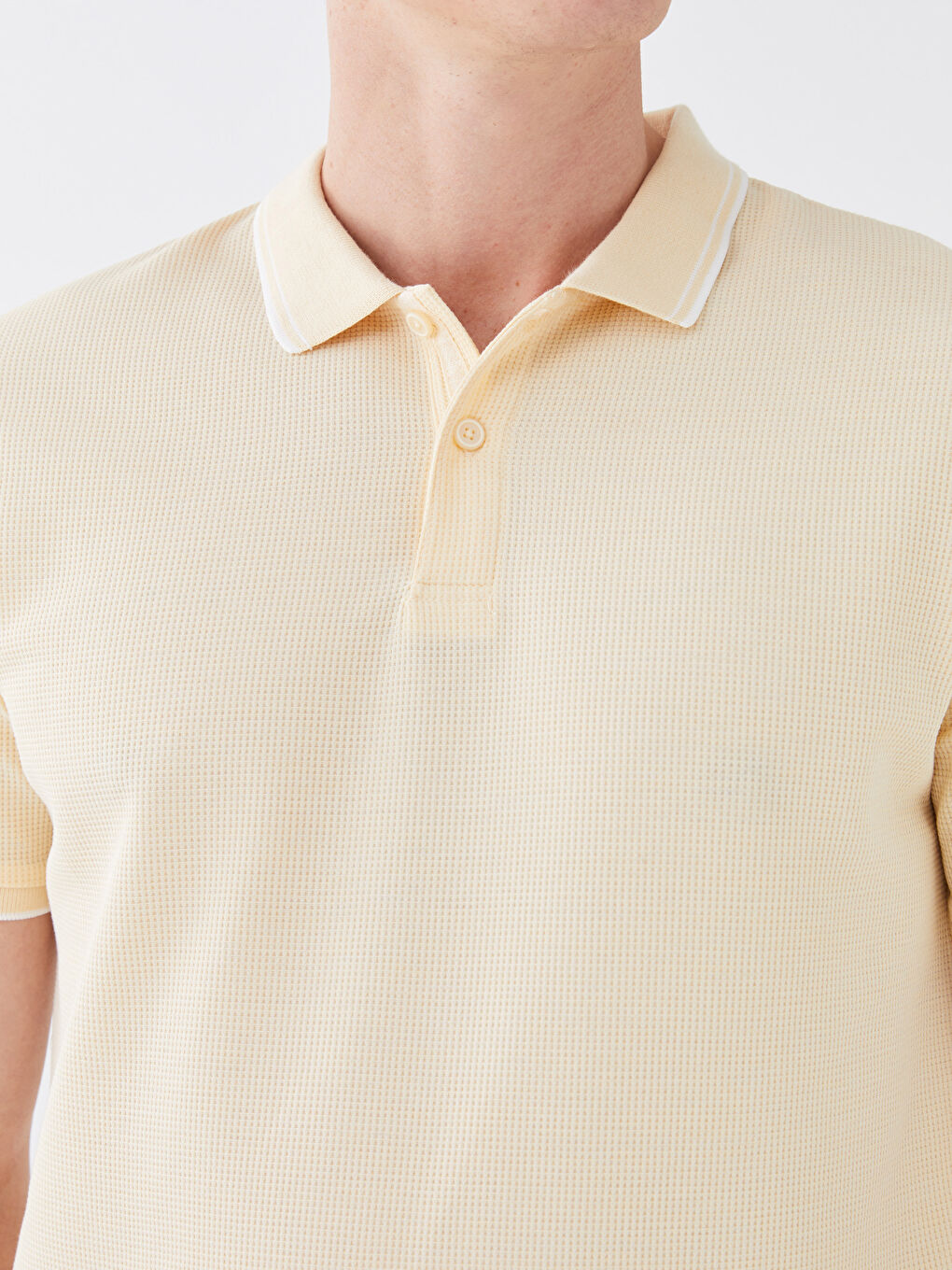 Polo Neck Short Sleeve Men's T-Shirt -S32167Z8-J5G