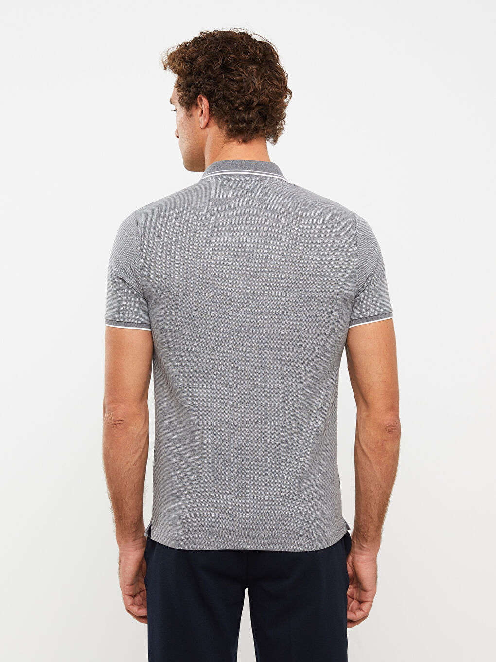 LCW Vision Polo Neck Short Sleeve Men's T-Shirt -S32167Z8-LAL