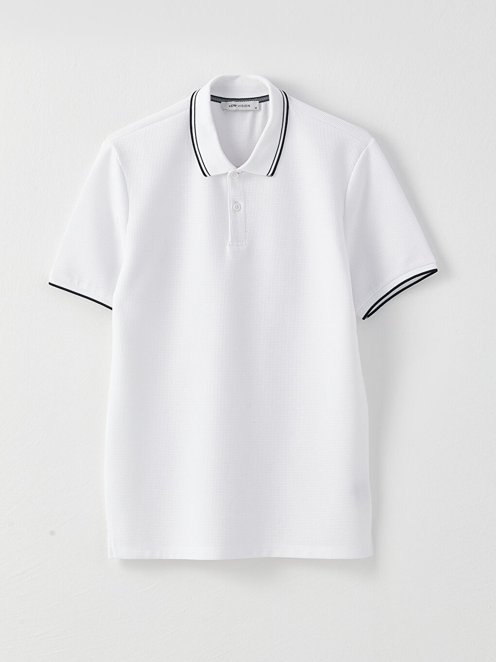 Polo Neck Short Sleeve Men's T-Shirt -S32167Z8-Q6K