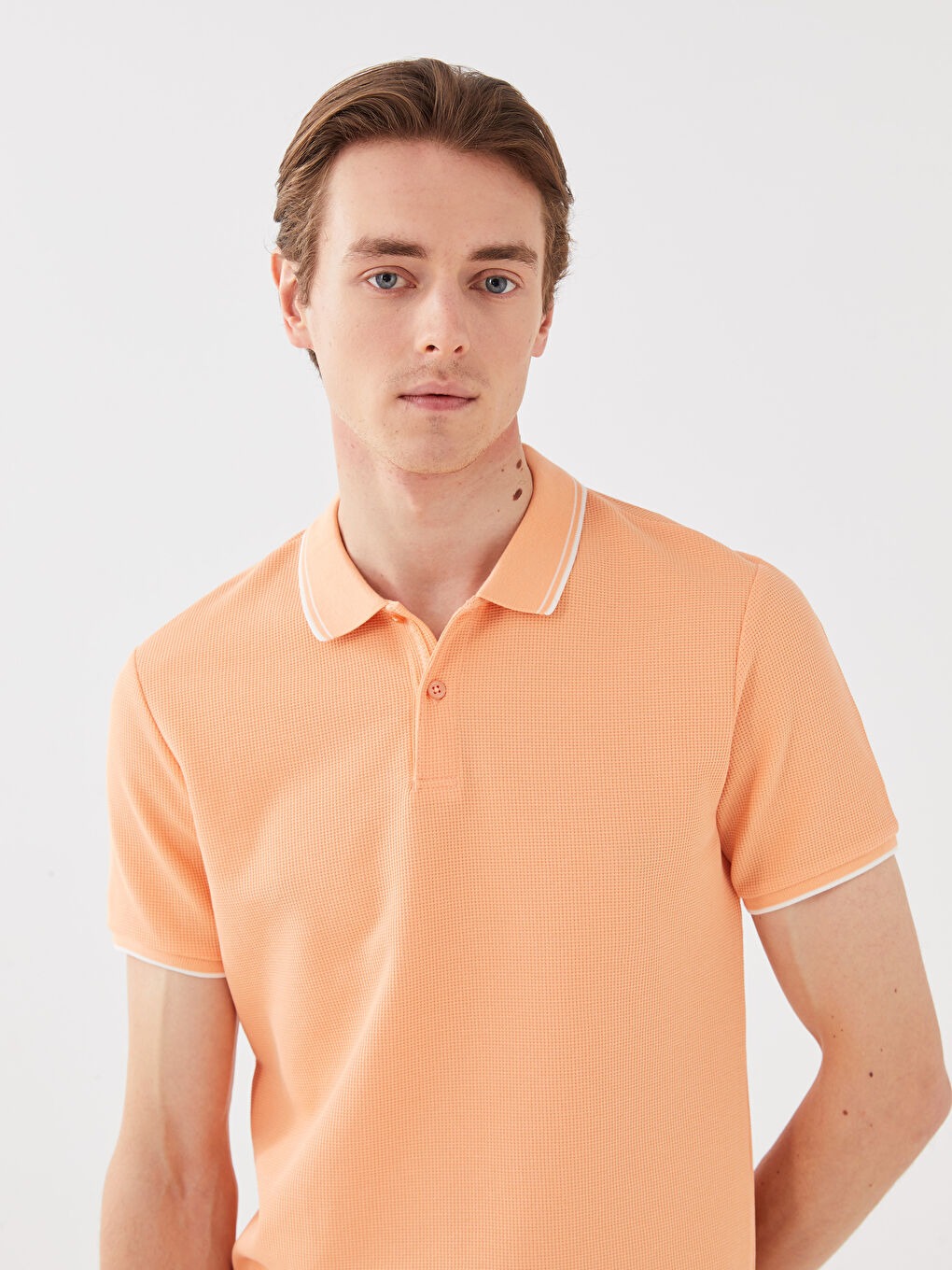 Tricou cu Guler Polo și Mânecă Scurtă pentru Bărbați