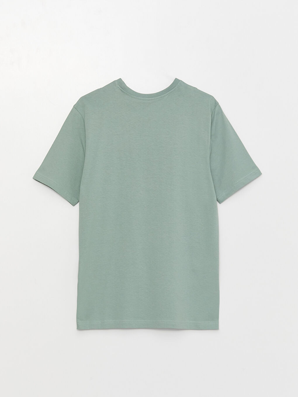 تي شيرت رجال كم قصير كول مدور مطبوع قطن ممشط-6