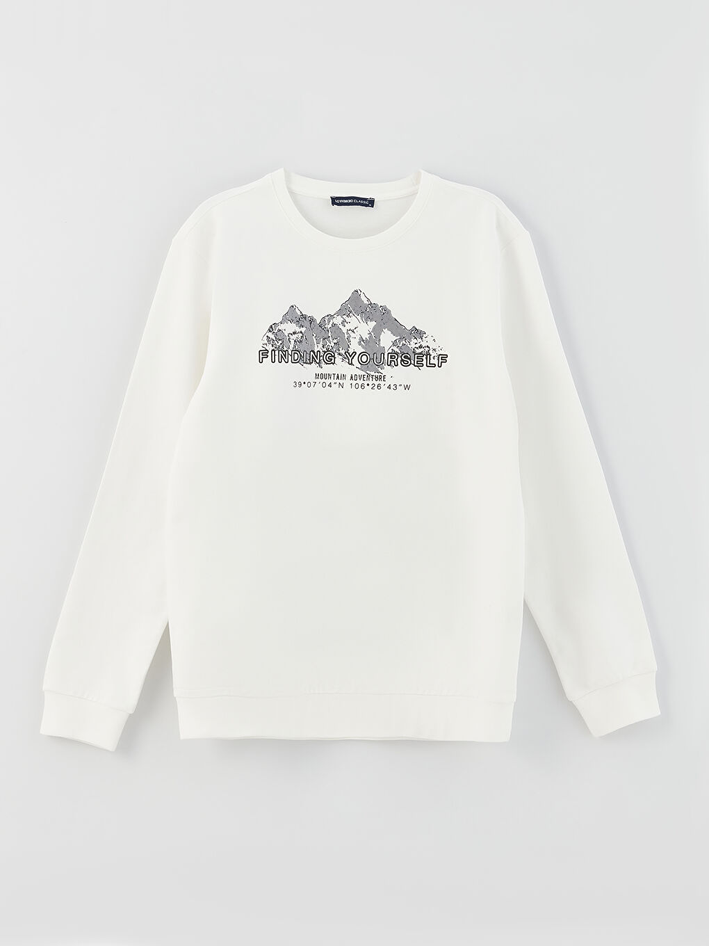 LC Waikiki Crew Neck Long Sleeve Printed Men's Sweatshirt -S32181Z8-R9J
