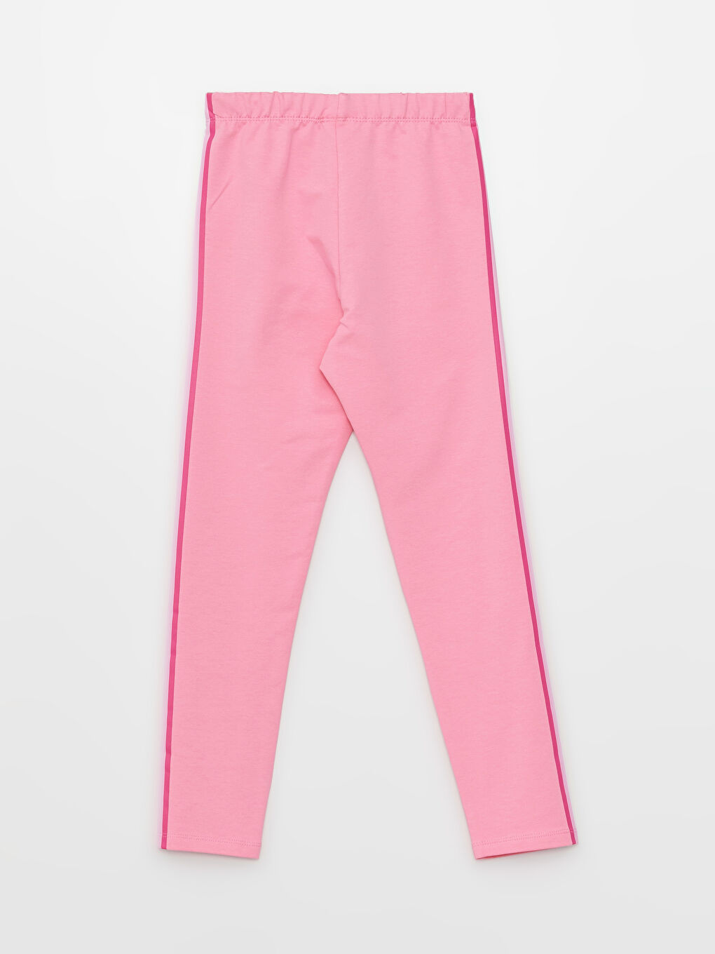 LCW Kids Elastic Waist Girl Long Tights with Color Block -S32254Z4-FNL