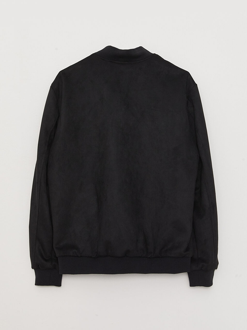 Palton Standard Fit Colegiu Guler Piele Întoarsă pentru Bărbați-6