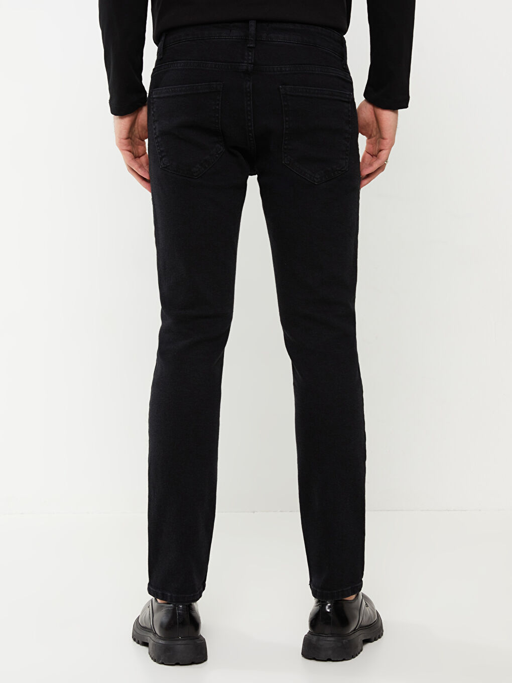 Siyah 750 Slim Fit Erkek Jean Pantolon-4