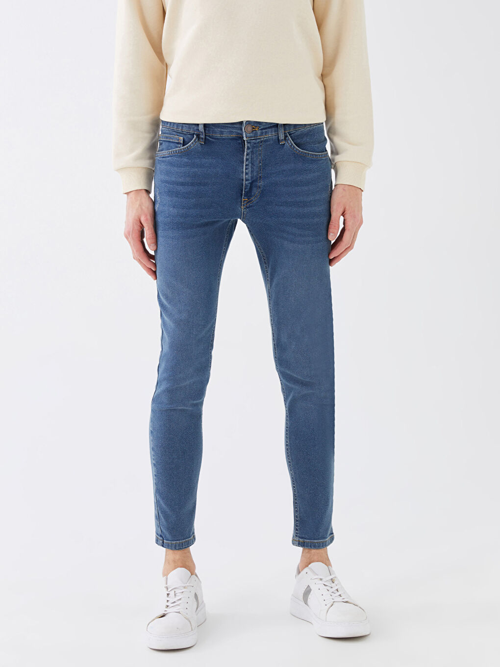 LCW Jeans Orta İndigo Rodeo 770 Super Skinny Erkek Jean Pantolon - 3