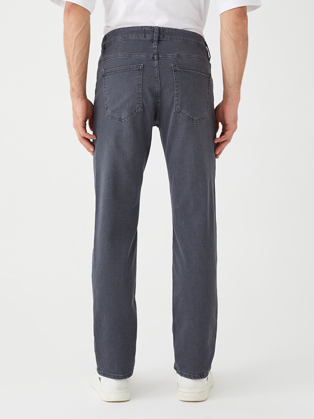 Gri 779 Regular Fit Erkek Jean Pantolon-4