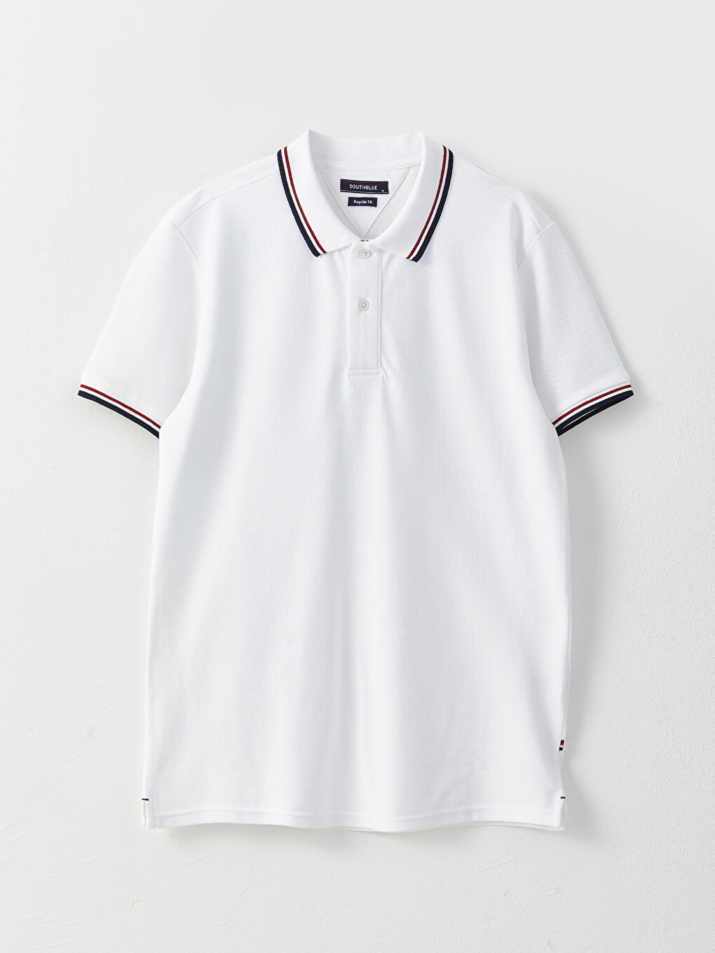 T-shirt En Piqué À Manches Courtes Et Col Polo Pour Homme-5