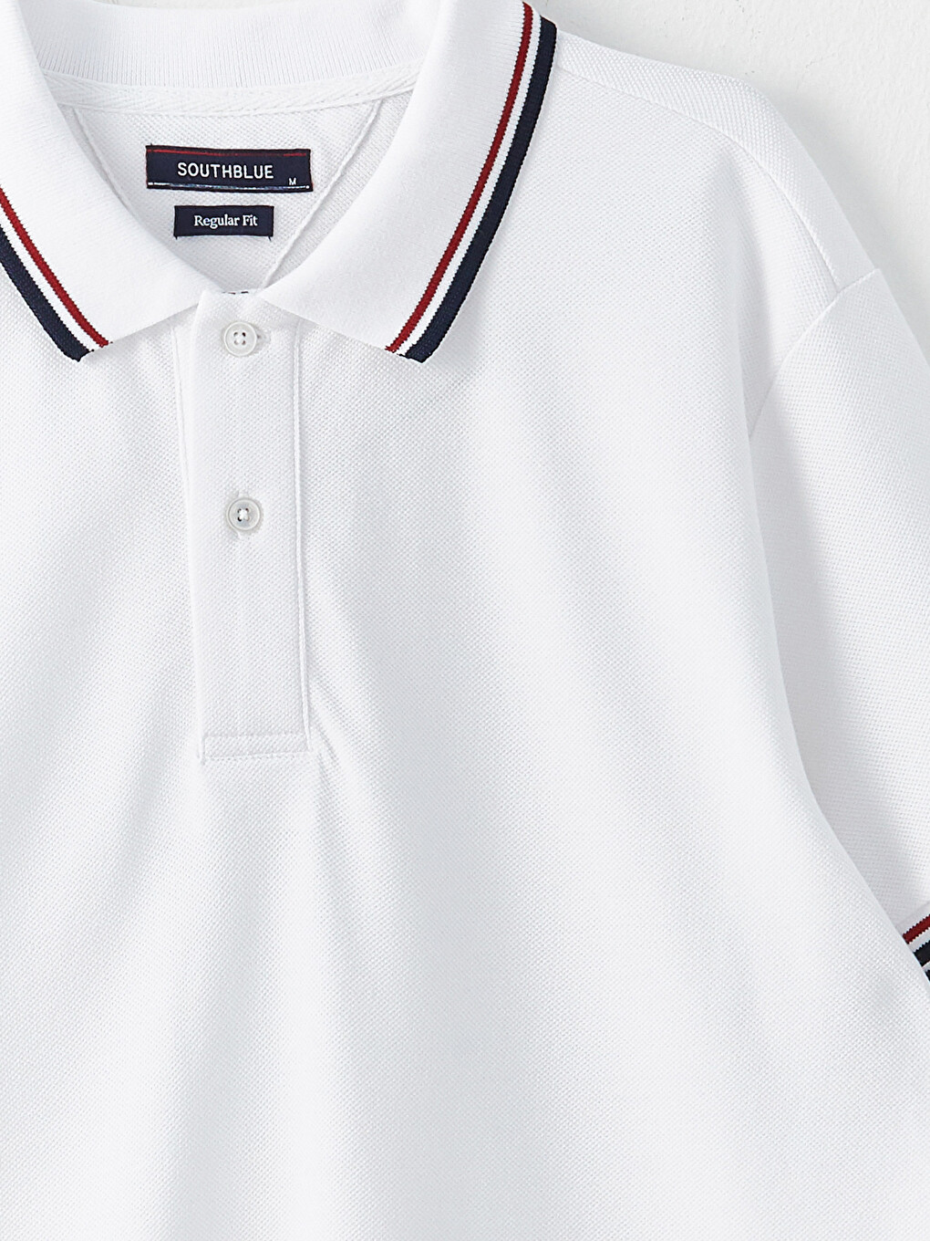 T-shirt En Piqué À Manches Courtes Et Col Polo Pour Homme-7