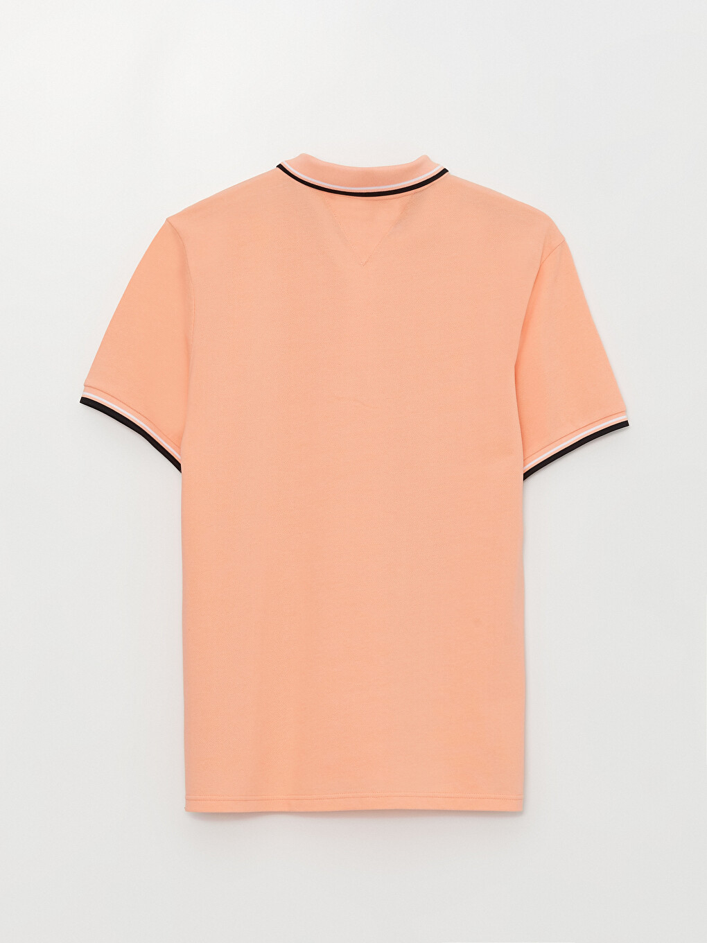 Polo Neck Short Sleeve Pique Men's T-shirt-6